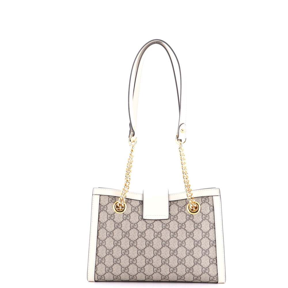 Gucci Padlock Chain Tote Gg Coated #243208G16B - Picture 3 of 6